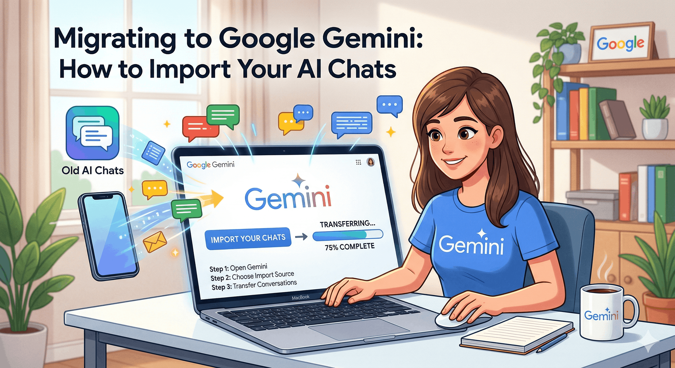Migrating to Google Gemini: How to Import Your AI Chats