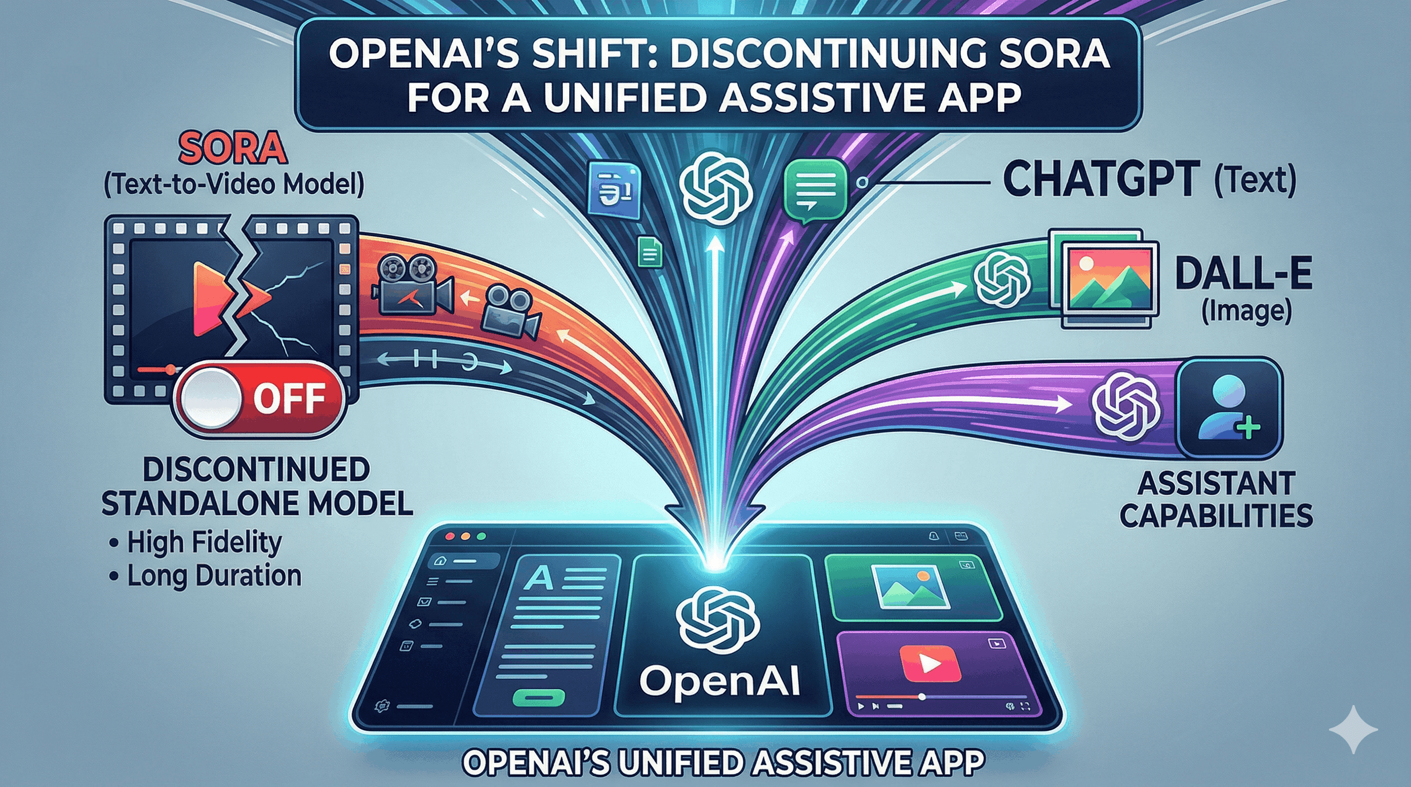 OpenAI's Shift: Discontinuing Sora for a Unified Assistive App