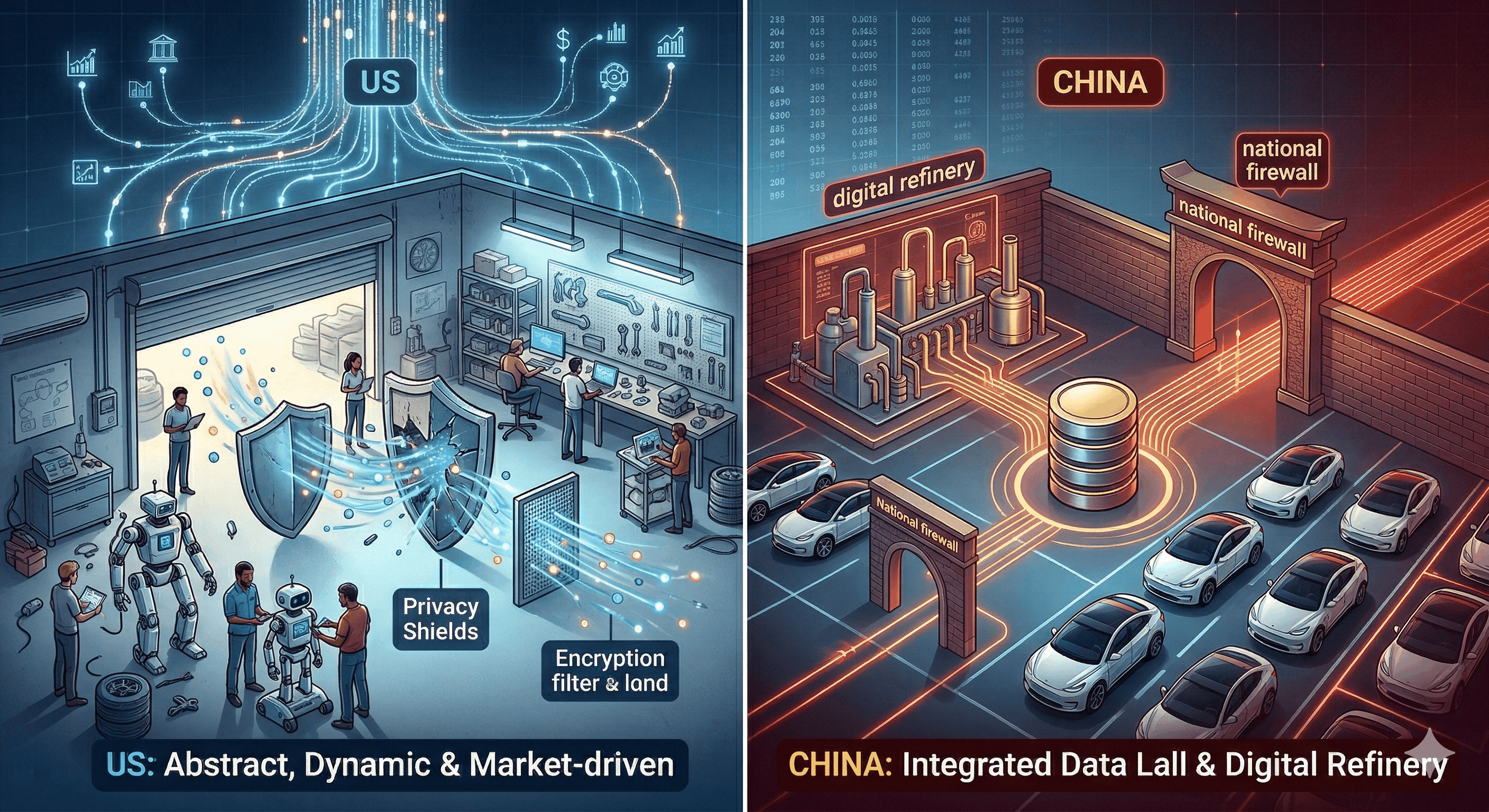 US vs China: Diverging AI Policies Explained
