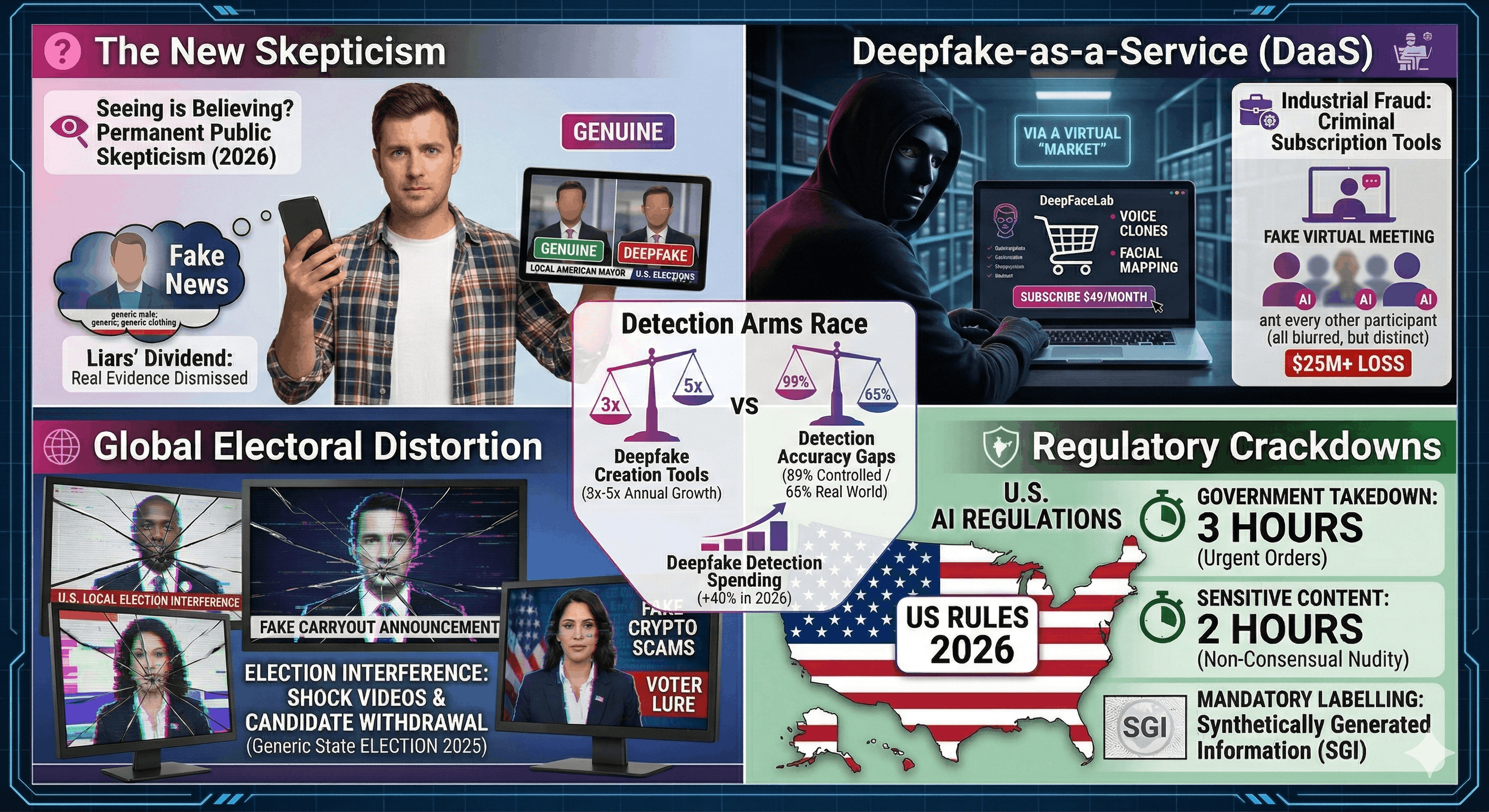 Understanding the Rising Influence of AI Deepfakes