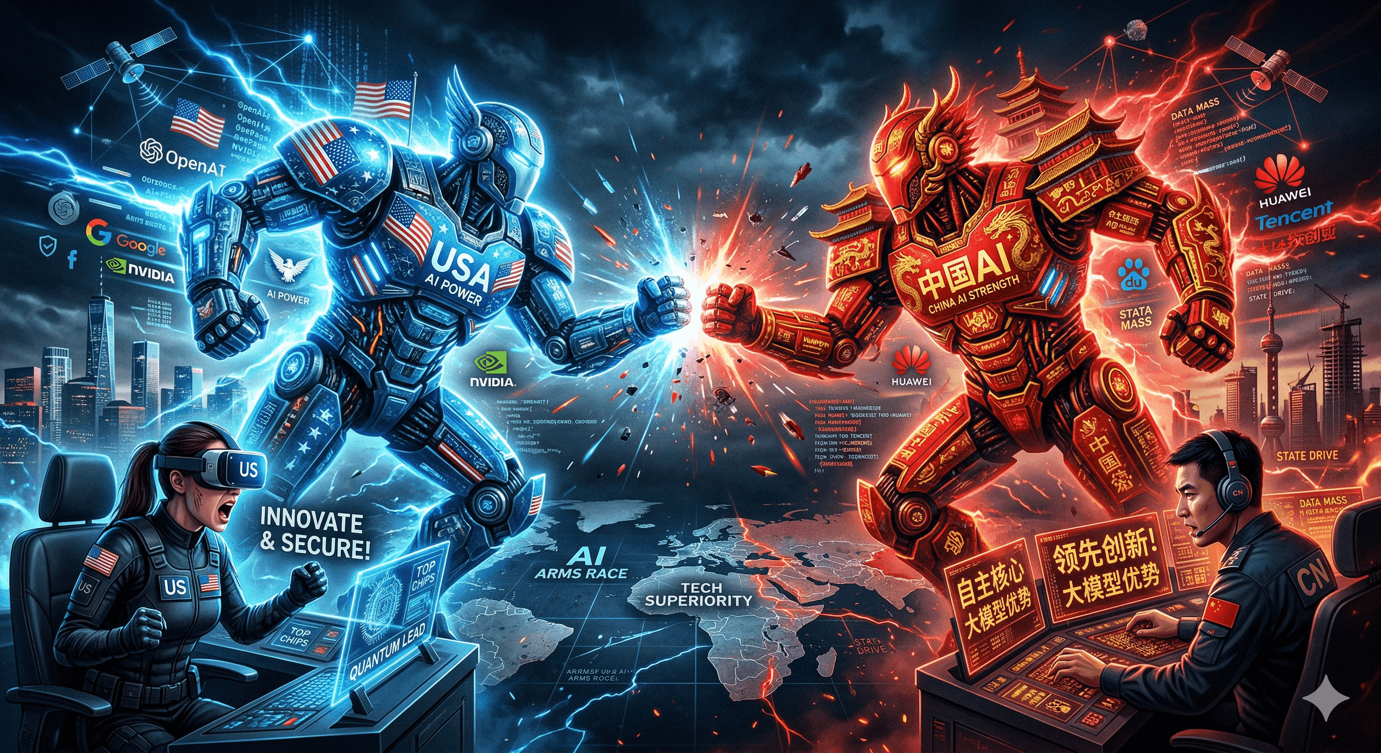 US vs. China: The AI Rivalry Heats Up