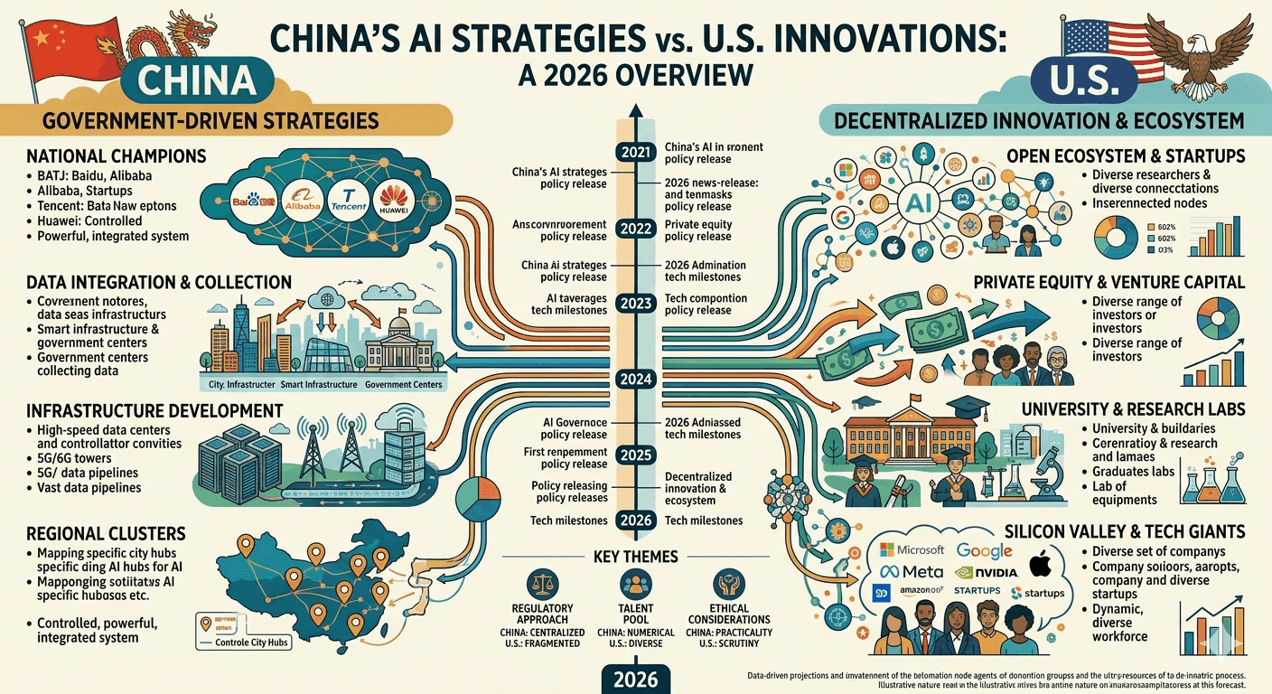China’s AI Strategies vs. U.S. Innovations: A 2026 Overview
